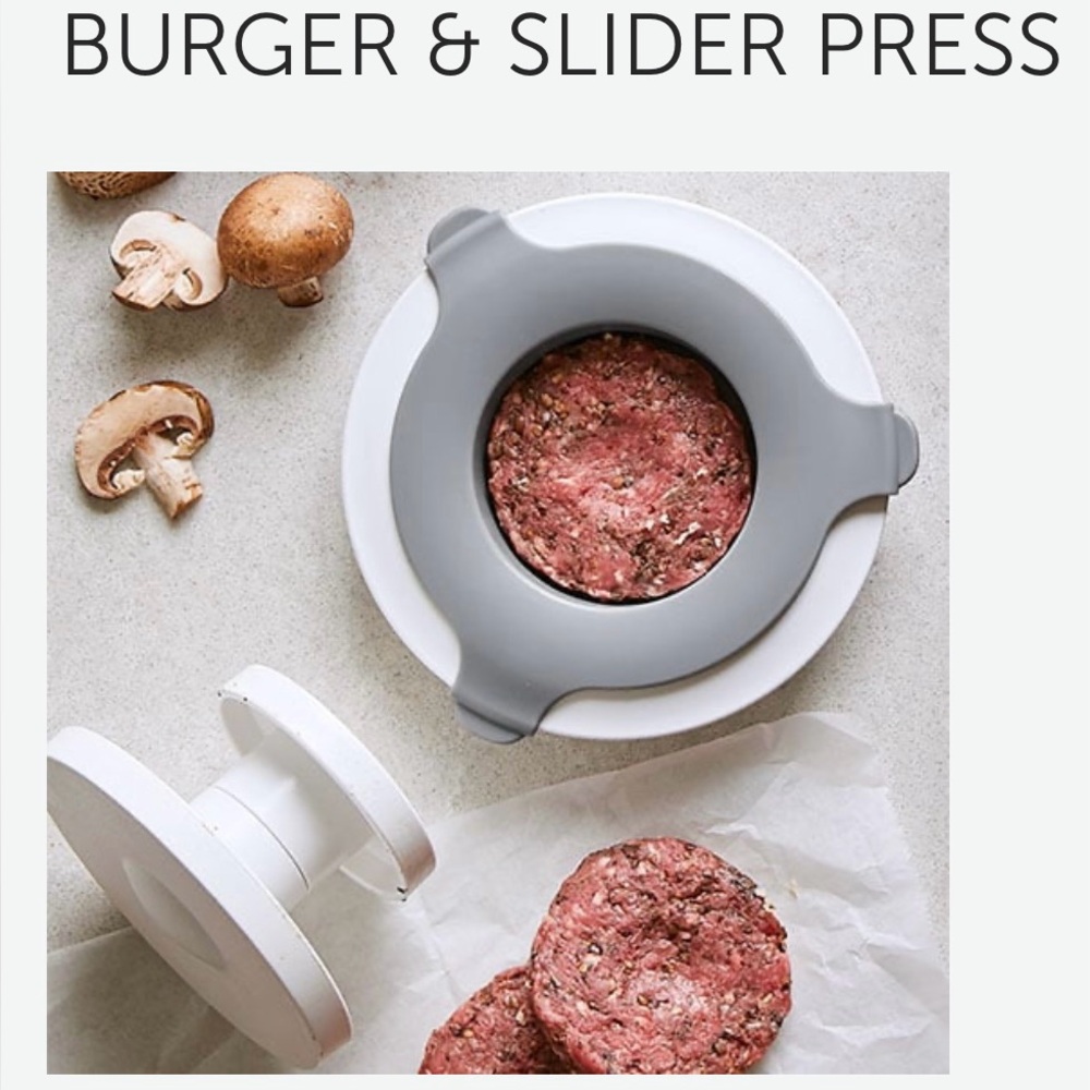 Pampered Chef Burger & Slider Press - Brand New w/ Directions